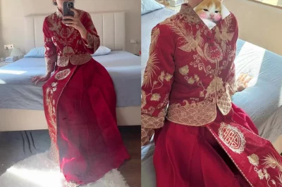 新婚快乐！穿着秀禾先干一发！